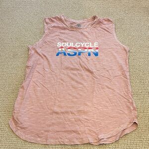 SoulCycle Aspen Blush Sleeveless Top